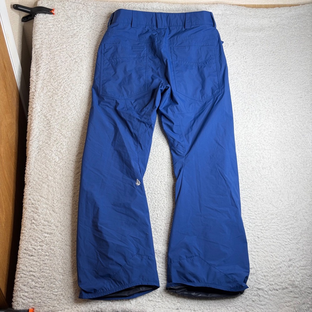 Volcom Carbon Snow Pants Mens Medium Blue Nimbus 5K Waterproof Ergo Fit G1351213 - Picture 9 of 9